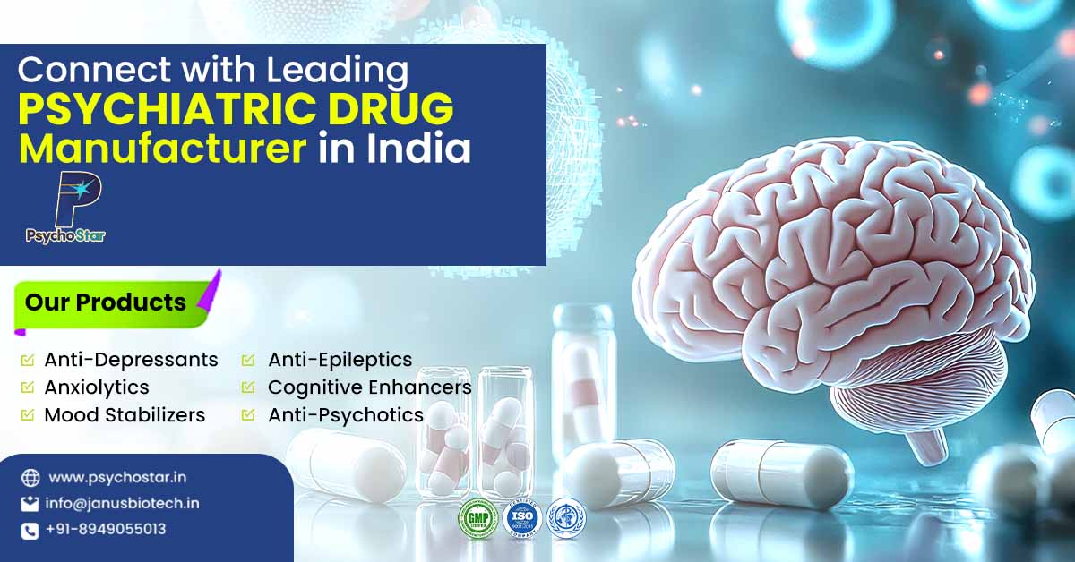 Psychiatric Drug Manufacturers in India