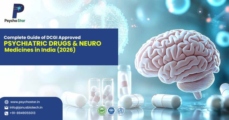 Complete Guide of DCGI Approved Psychiatric Drugs & Neuro Medicines in India (2026)